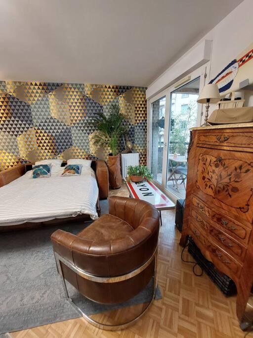 Le Cosy-Chic - T3 Balneo A Villeurbanne / Lyon Exterior foto